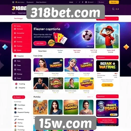 Interface do usuário do 318bet.com é intuitiva